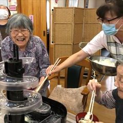 夏の醍醐味、そうめん流し♪